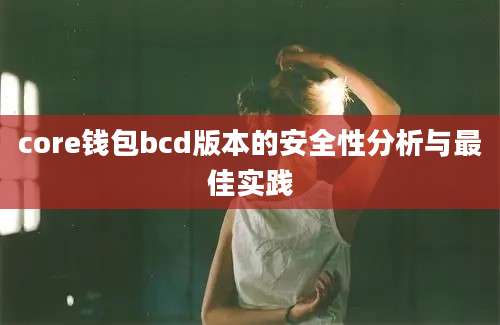 core钱包bcd版本的安全性分析与最佳实践