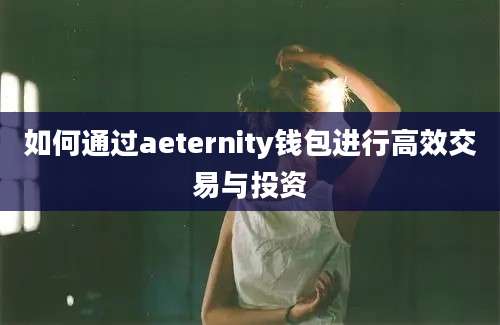 如何通过aeternity钱包进行高效交易与投资