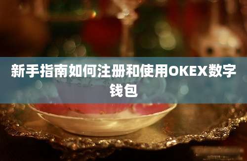 新手指南如何注册和使用OKEX数字钱包