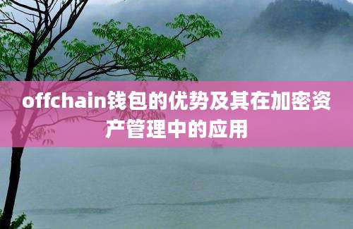 offchain钱包的优势及其在加密资产管理中的应用