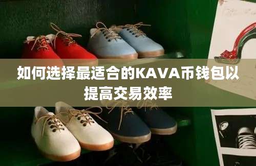 如何选择最适合的KAVA币钱包以提高交易效率