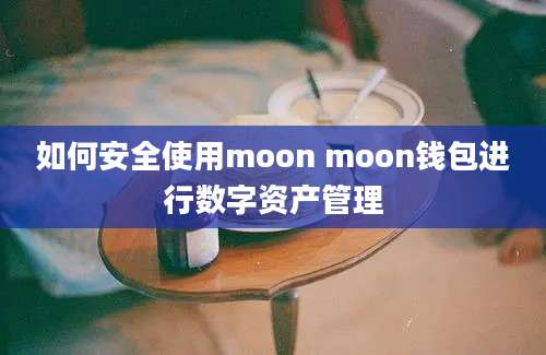 如何安全使用moon moon钱包进行数字资产管理