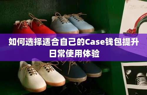 如何选择适合自己的Case钱包提升日常使用体验