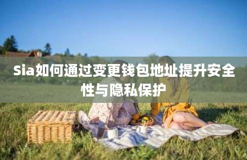 Sia如何通过变更钱包地址提升安全性与隐私保护