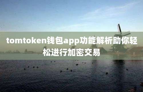 tomtoken钱包app功能解析助你轻松进行加密交易