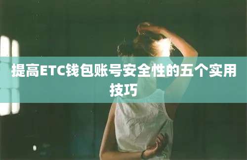 提高ETC钱包账号安全性的五个实用技巧