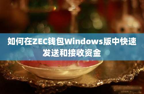 如何在ZEC钱包Windows版中快速发送和接收资金