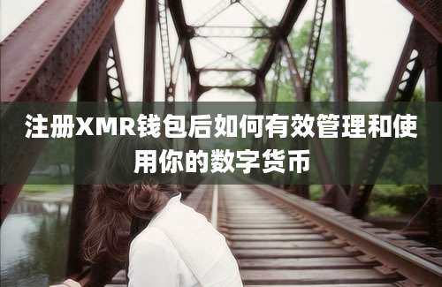 注册XMR钱包后如何有效管理和使用你的数字货币