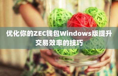 优化你的ZEC钱包Windows版提升交易效率的技巧