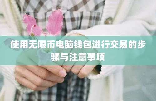 使用无限币电脑钱包进行交易的步骤与注意事项