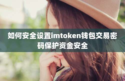 如何安全设置imtoken钱包交易密码保护资金安全