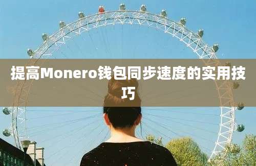 提高Monero钱包同步速度的实用技巧