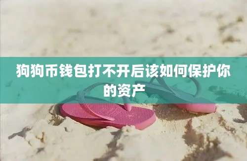 狗狗币钱包打不开后该如何保护你的资产